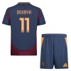 Conjunto (Camiseta+Pantalón Corto) AS Roma Dovbyk 11 Tercera Equipación 2024-25 - Niño